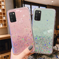 Star Sky Flash Powder TPU Phone Case For Samsung Galaxy S21 S20 fe Note 20 Ultra S8 S9 S10 Plus Note 8 9 10 Lite A02s A12 A42 A10s A20s A30s A50s A21s A10 A20 A30 A50 A70 A11 A51 A71 M31 J4 J6 J8 A7 2018 Glitter Bling Sequins Case