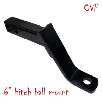 CVP Towbar Tongue Ball Mount Hitch Heavy Duty Trailer Towball Tow Hitch Mounting  6" RV Parts Camper Accessories Caravan Trailer Accessories