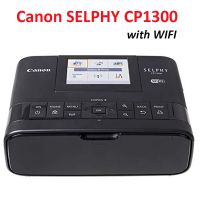 ชุดเครื่องพิมพ์ภาพคอมแพค Canon CP1300ด้วยตนเองชุดไร้สายไวไฟสำหรับ KP-108IN RP-108 KP-36 KC-36รูปถ่าย KL-36