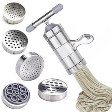 Fdit Manual Noodles Press Machine Pasta Maker Juice Squeezing Machine Hand  Crank Making Tool Cookware