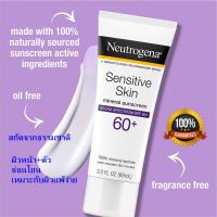 ✔️Neutrogena Sensitive Skin Mineral Sunscreen Lotion with Broad Spectrum SPF 60+ &amp; Zinc Oxide, Water-Resistant, Hypoallergenic, Fragrance- &amp; Oil-Free Gentle Sunscreen Formula, 3 fl. oz