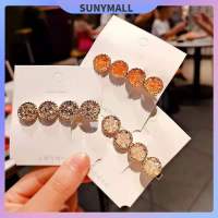 SUNYAMLL พลอยเทียม กิ๊บ โลหะผสม กิ๊บกลม กิ๊บปากเป็ด หมวก น่ารัก หวาน สาว นักเรียน คลิปหน้าม้า อุปกรณ์เสริมผม