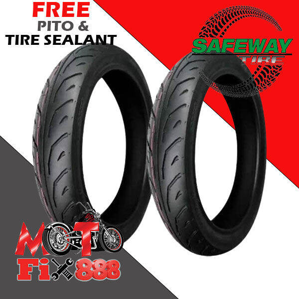 SAFEWAY TUBELESS TIRE SF 208 SF208 FOR MIO AND ALL 14