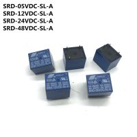 รีเลย์ขดลวดแม่เหล็กไฟฟ้าชนิด Pcb 5ชิ้น Srd-05vdc-Sl-A Srd-12vdc-Sl-A Srd-24vdc-Sl-A Srd-48vdc-Sl-A 10a 250vac T73 4pin