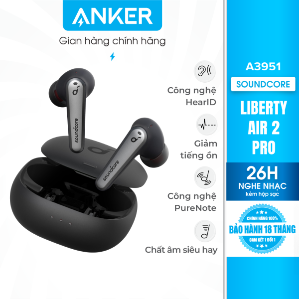 Tai nghe Bluetooth TWS Anker SoundCore Liberty Air 2 Pro