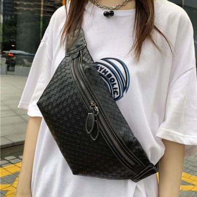 Street Trend Waist Bag Fashion PU Leather Shoulder Bag Quality Unisex Chest Pack Fanny Pack Outdoor Sports Hip-hop Belt Bags