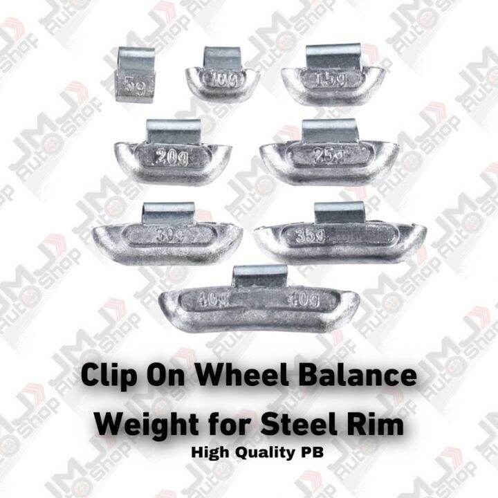 Auto Clip On Wheel Balance Weight for Steel Rim High Quality Tingga PB