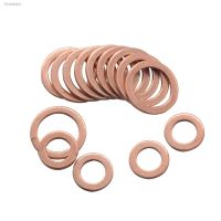 ۩ 10PCS Solid Copper Washer Flat Ring Gasket Sump Plug Oil Seal Fittings 10x14x1MM Fastener Hardware Accessories 10x14x1MM