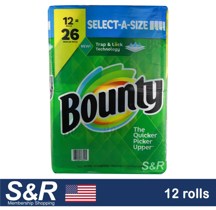 Bounty Paper Towels 12 rolls Lazada PH