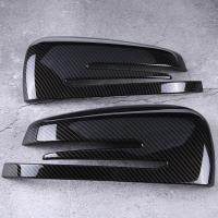 1 Pair Car Auto Carbon Fiber Side Rearview Mirror Cap Cover Trim for for Mercedes Benz A B C E S CLA GLK GLA Class W204 W246