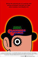 โปสเตอร์หนัง A Clockwork Orange รับทำ โปสเตอร์ติดผนัง ของแต่งบ้าน ของตกแต่งห้องนอน 77poster