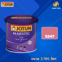 JOTUN Majestic True Beauty Matt โจตัน มาเจสติก ทรู บิวตี้ เบส A สี FIERY CRUSH #3247 ขนาด 3.785 ลิตร