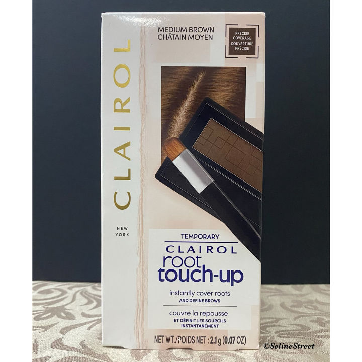 Clairol Temporary Root Touch-Up Concealing Powder -- Color: Medium ...