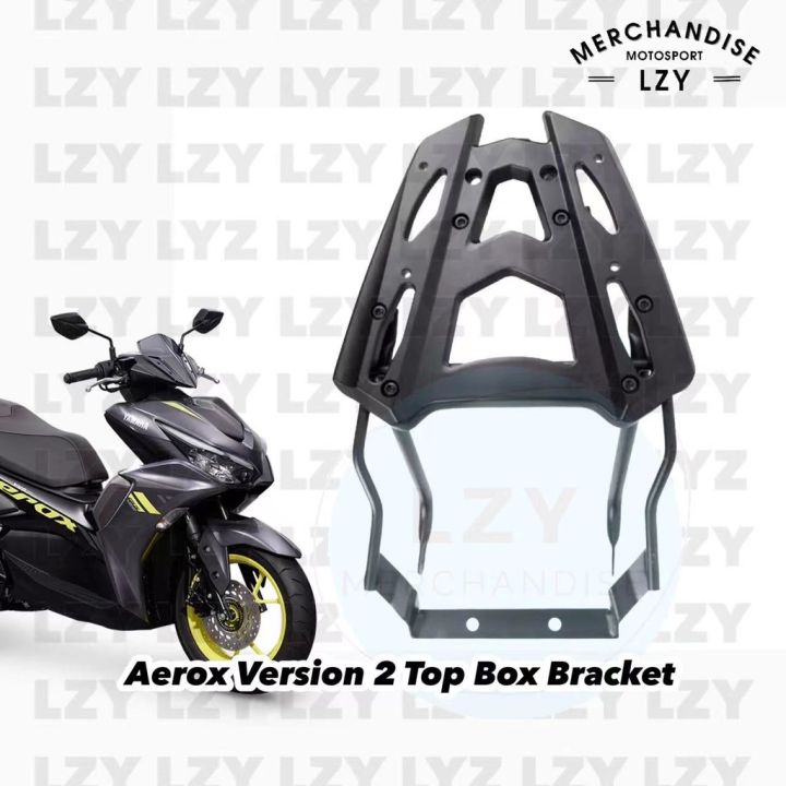 Moto Aerox V1 V2 Starck Alloy Top Box Bracket Monorack Heavy Duty