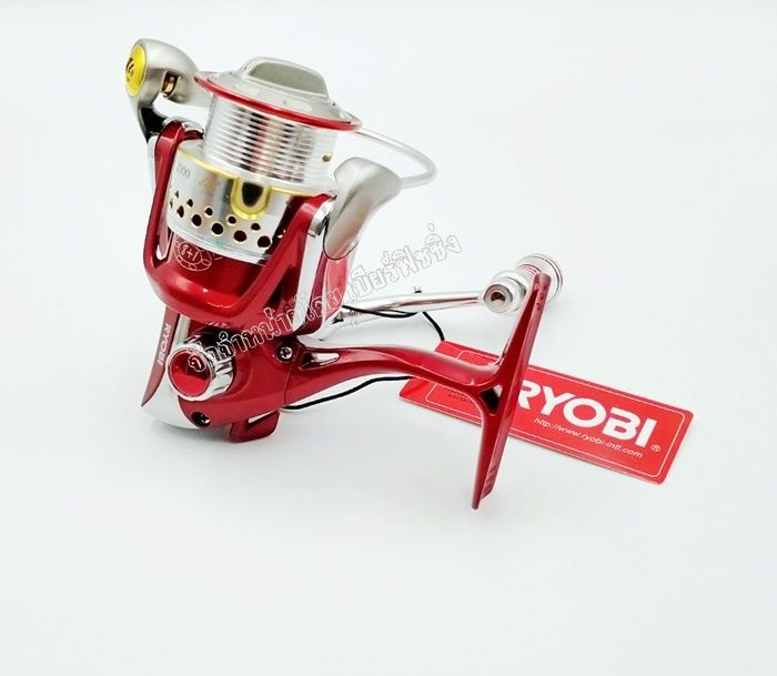 รอกตกปลา-รอกสปิน-รอกเรียวบิ-ryobi-zauber-เบอร์2000-full-metal-body-spining-reel