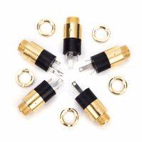 5pcs 3.5MM PJ-392 Stereo Female Socket Jack with Screw 3.5 Audio Video Headphone Connector PJ392 GOLD PLATED