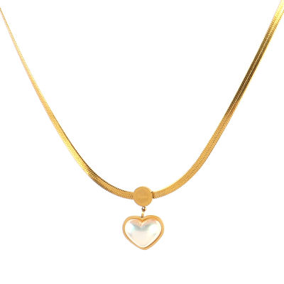 Punk Multilayer Stainless Steel Necklace For Women Necklace Heart Necklace Chain Necklaces Pendant Necklace Heart Jewelry Gifts