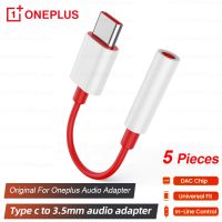 Original Oneplus Type C To 3.5mm Jack Audio Cable For Oneplus 10 Pro 10R 9 9RT 5G 8T 7T Nord 2T Ace Tipo c Headphone Aux Adapter