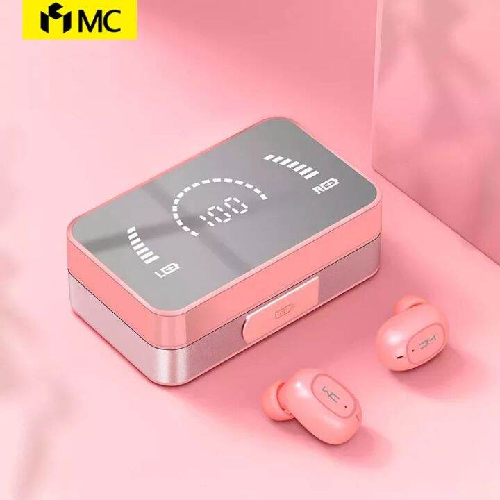 【New arrival】MC T5 Women Bluetooth Headphones TWS Wireless Earphones
