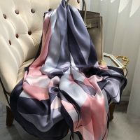 ♀☒  Spring Scarf Womens Luxury Design Scarf Silk Smooth Scarf Soft Muslim Headband Shawl Beach 85x180cm