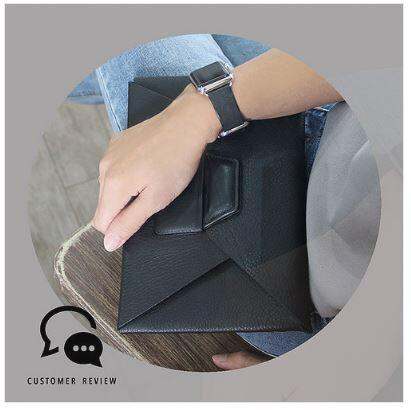 geo4-clutch-กระเป๋าคลัทช์หนังแท้-สีเทา-theorem