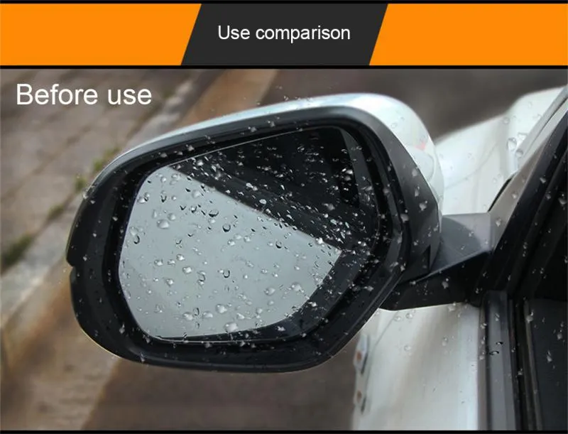 Universal Auto Parts Rearview Mirror Protector Rain Cover