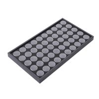 50 Slots Case Holder Storage Box Space Nail Art Powder Gems Rhinestone Storage Container Case Box Plate Manicure Tool With Cover