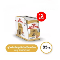 [ 12 ซอง] Royal Canin Shihtzu Adult 85 g โรยัล คานิน อาหารเปียกสุนัขโต พันธุ์ชิห์สุ อายุ 10 เดือนขึ้นไป