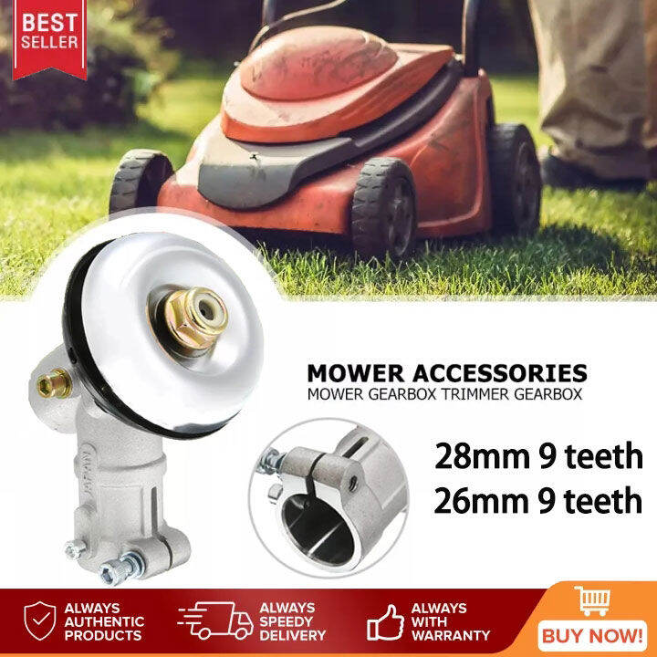 MONQIQI 26mm/28mm 9 spline Trimmer Gearhead Gearbox Brushcutter Grass
