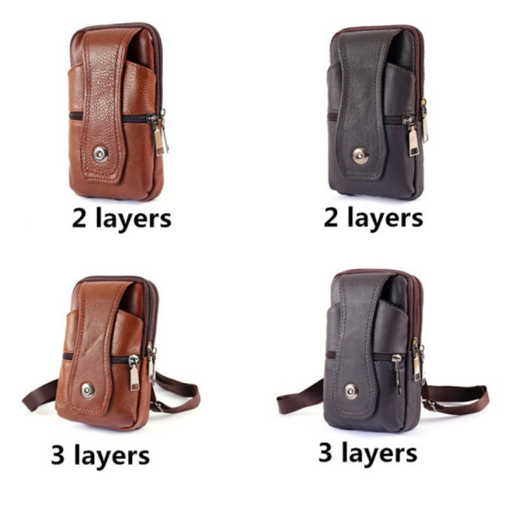 bag-multi-layer-brown-bags-pack-buckle-shoulder-mobile-multifunction-crossbody-phone-fanny-new-men-waist