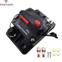 เบรกเกอร์การกู้คืนด้วยตนเอง PANTHON 12 24โวลต์ดีซีพร้อมปุ่มรีเซ็ตด้วยตนเองสำหรับยานยนต์เรือเรือเดินสมุทร Rv