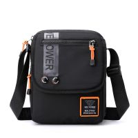 Mens Fashion Travel Crossbody Bags Waterproof Nylon Designer Male Outdoor Sport Leisure Trend Shoulder Bags Light Small Bags