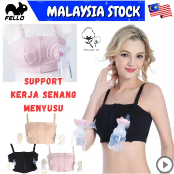 READY STOCK Malaysia) Plus Size Soft Nursing Maternity Bras Women Bra-Cnb  Breastfeeding Pregnant Motherhood Lingerie Wireless Stretchy Bras