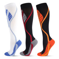 Manufacturer Long Leg Compression Socks Professional Outdoor Riding Mountaineering, Marathon Running Socks Sports Pressure Socks