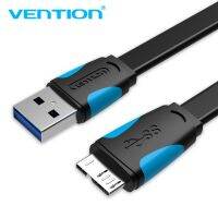 Vention สาย USB3.0ขนาดเล็ก2M 0.5M สายซิงค์ข้อมูล R USB เร็ว USB 3.0โทรศัพท์มือถือสายสำหรับซัมซุง S5แผ่นฮาร์ดไดรฟ์