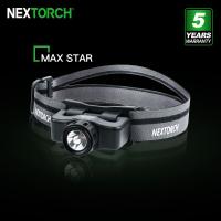 Nextorch ดาวสูงสุด1200ช่องสามารถชาร์จได้ไฟฉายคาดศีรษะ LED/,180 ° หมุนได้3โหมด