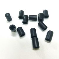 Inner Diameter 5mm 8mm 10mm 12mm Rebar Cap Black Protective Sleeve Pipe Outer Casing Cover PVC Rubber Plug Tube Fittings 100pcs