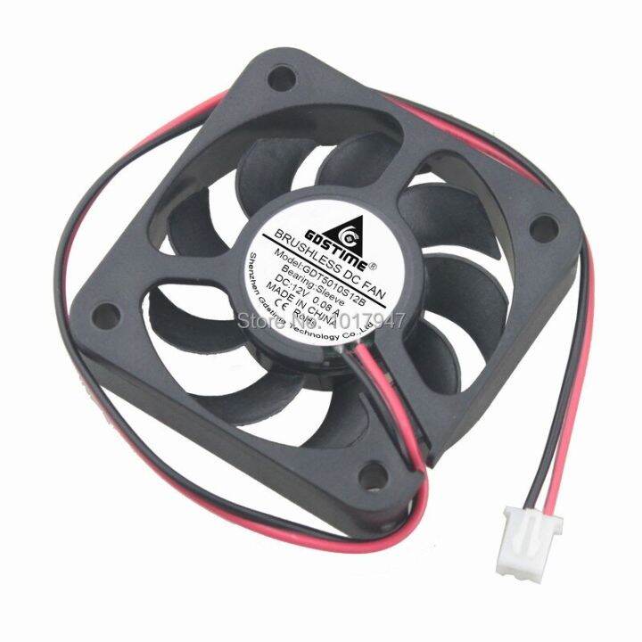 200pcs-lot-gdstime-2pin-2-54-connector-12v-5010-50mm-x-10mm-50mm-dc-mini-cooling-cooler-fan-cooling-fans