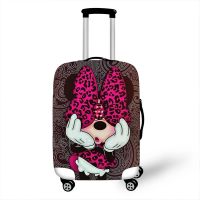 Cartoon Minnie Mickey Travel Luggage Suitcase Protective Cover Trolley Case Travel Luggage Dust Cover Travel Accessories