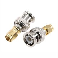 BNC Male to SMA Male Plug RF Coaxial Adapter Connector Electrical Connectors