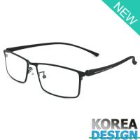 Korea Design แว่นตารุ่น 91055 กรอบเต็ม ขาข้อต่อ วัสดุ สแตนเลส สตีล (สำหรับตัดเลนส์) สวมใส่สบาย น้ำหนักเบา ไม่ตกเทรนด์  มีความแข็งแรงทนทาน Full frame Eyeglass leg joints Stainless Steel material Eyewear Top Glasses.