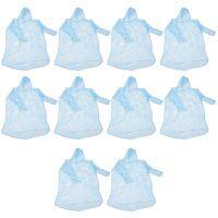 10 pcs Poncho Raincoat,Disposable Emergency Rain Cover Jacket For Theme Parks