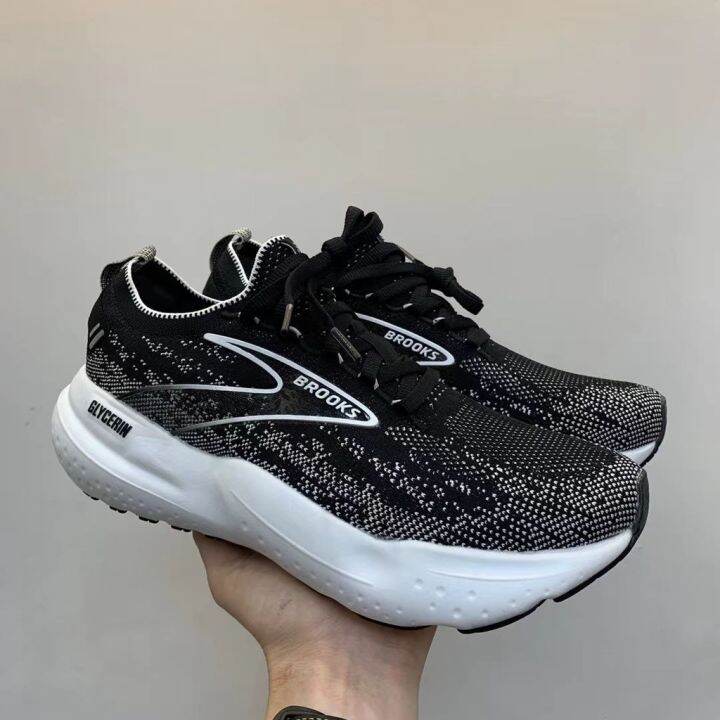 Brooks Glycerin 21 Nitrogen Outsole Lightweight Breathable Cushioning Rebound Marathon Sports