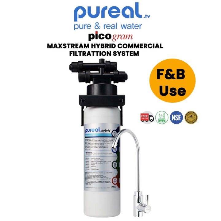 (Halal Certified) Pureal Maxtream Hybrid Commercial Water Purifier