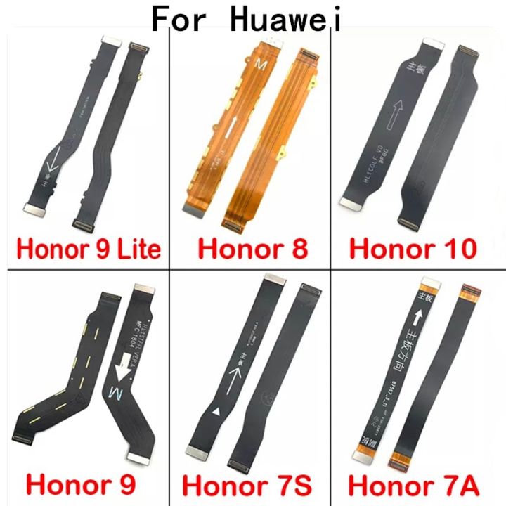 ชิ้นส่วนชิ้นงอสำหรับเปลี่ยนจอแอลซีดีสำหรับเชื่อมต่อเมนบอร์ดหลักเหมาะสำหรับ Huawei Honor 8 9 10 20 Lite 6X 5X 7X 8X สูงสุด8A 8C 9X