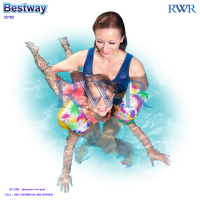 Bestway ห่วงยางสวมแขนว่ายน้ำ ลายหนูน้อยเล่นโรลเลอร์เบลด รุ่น 32102