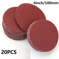 20pcs 4 นิ้ว 100 มม.กระดาษทรายกลม 40-2000Grit Abrasive Sander กระดาษพิเศษกระดาษทราย Sanding Disk สำหรับโลหะไม้ขัด-Jiieu