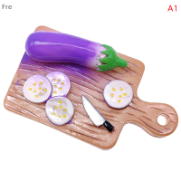 Fre Dollhouse Miniature Cutting BOARD รุ่นอุปกรณ์เสริมสำหรับตุ๊กตาตกแต่งเด็กของเล่น