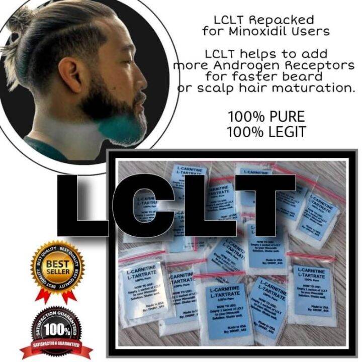 LEGIT LCLT LCarnitine Tartate Powders for Minoxidil Repack Hair Growth