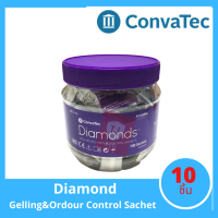 ซองดับกลิ่นในถุงอุจจาระติดหน้าท้อง จำนวน 10 ซอง Diamonds Gelling and odOur Control ,10 sachets